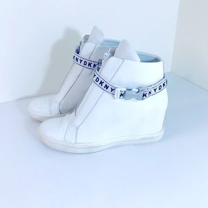 DKNY Caddie Wedge Sneakers